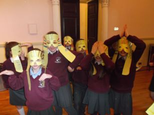 P5 pupils turn into Pharaohs!