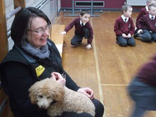 Visit from Dog's Trust